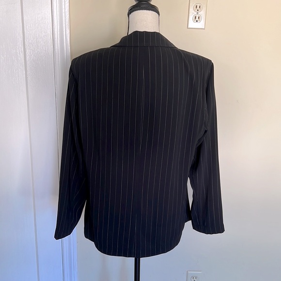 Chico's Pinstripe Jacket - Picture 3 of 5